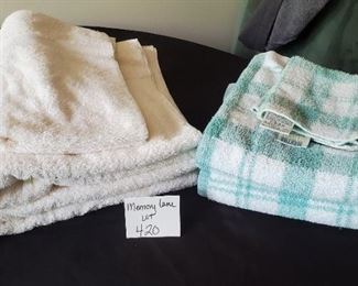 $11 - Martha Stewart - 2 bath towels & 2 washcloths. Martex - 2 bath towels & one hand towel