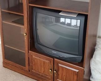 $20 - TV Cabinet 48" x 48" x 17" & TV