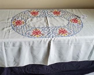 $10 - 58" x 78" tablecloth 