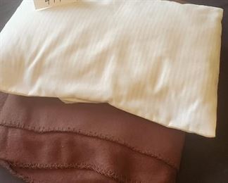 $2 - Baby pillow & thin blanket