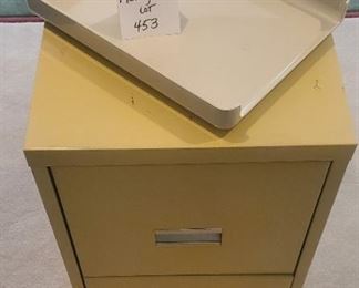 $10 - File cabinet & tray