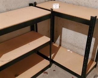 $25 pair - 2 shelving units 36" x 36" x 16"