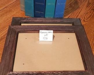 $10 - Photo albums & frames. Frames are 19" x 16"