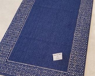 $25 - Blue 52” x 30” rug