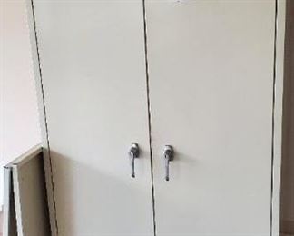 $30 - 3" x 6" Metal cabinet No key. 