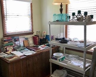 Wide collection of books and lots of local history books...