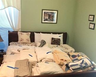 Great linens, king, queen and full...