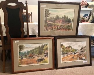 Collection of John Kollock prints