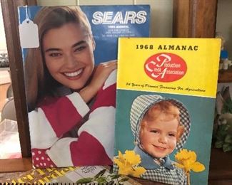 1992 Sears catolog, 1968 almanac w/picture of Paula on front:)