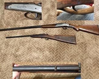 Columbia Shotgun 2905, Stevens Junior Model 11-22 long rifle, July 7, 1904