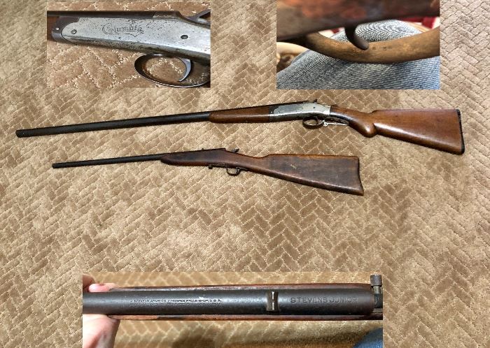 Columbia Shotgun 2905, Stevens Junior Model 11-22 long rifle, July 7, 1904