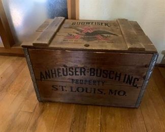 Budweiser Wooden Box