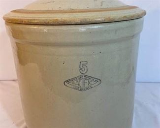 Crock 5 with Lid