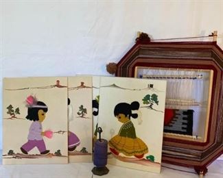Native American Handmade Pictures and Loom