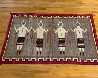 Navajo Yei Rug