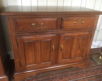 Solid Wood Cabinet --could be handsome TV Stand!