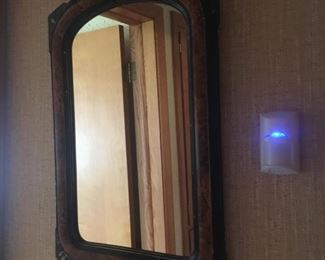 Antique Mahogany? Handsome (especially when our shoppers look into it :) Wall Mirror