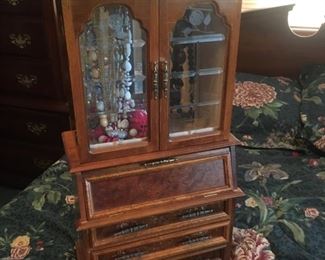 Medium Sized Jewelry Cabinet