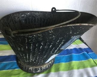 Vintage Coal Bucket, Dated: 192?