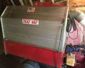 Trac Vac Big and Bad!  Leaf Removal Made Easy!!