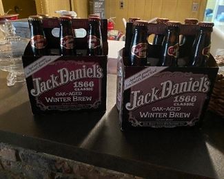 Rare Jack Daniels Winter Brew, one empty bottle on ebay sold for $30