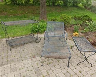 Patio Pieces. All have minor rust spots. See next photos