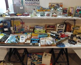 HO train collection. Call for an appointment. 314 780 9407