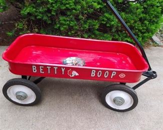 $8. Wagon with Betty Book stickers