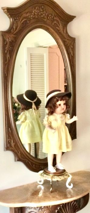 One of several antique dolls!