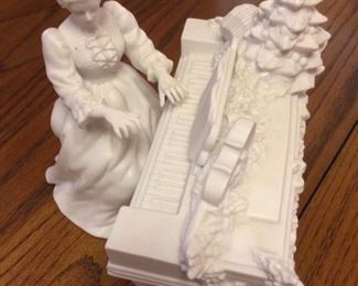 Department 56 lady with piano!