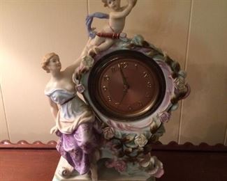 Antique clock is a show stopper!!!