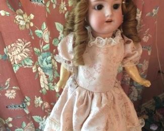 Another bisque antique doll in top condition!