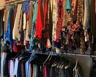 Women’s clothing, shoes, and purses