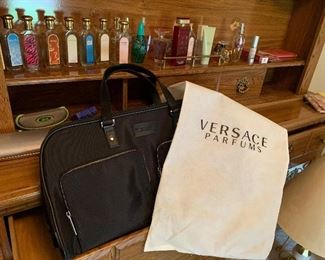 Women’s purses and colognes, perfumes