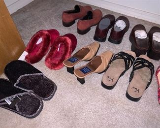 Women's shoes, boots, sandals - Many Brand New - sizes 7-8 1/2