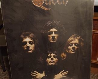 One of my favorite Queen posters, even with the hard plastic and the cardboard!