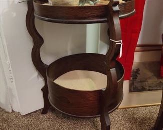 Antique cheese box table!