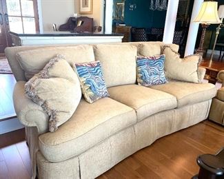 Matching pair of 8 ft Sherrill sofas