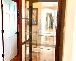 Display cabinet 81” x 36” wide x 14” deep