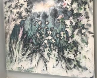 47” wide x 39” tall original painting (Italy)