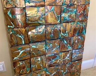 original copper (?) artwork measures 42” by 30”