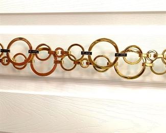 St. John brass-tone belt