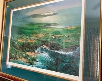 limited edition print “Landfall Erin” by Edmund Sullivan