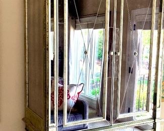 Mirrored armoire or bar (see next photo)