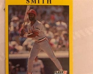 Ozzie Smith Baseball Card