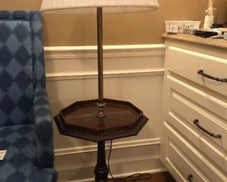 Small Table with Lamp