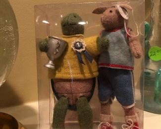 Tortoise and the Hare Ornaments