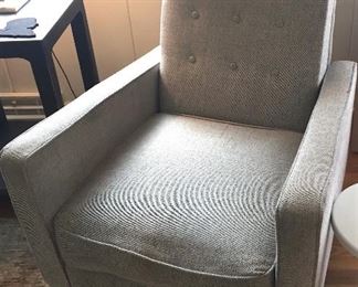 Reclining Arm Chair by West Elm - Very Comfortable - Nice Upholstery  $300   (Retails for $900)