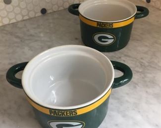 Green Bay Packers Soup Bowls  $10 for pair