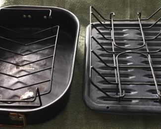 Roasting Pan, Racks, Broiler Pan $20 for all